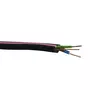 ZENITECH Câble d'alimentation électrique U1000R2V 3G1,5 Noir - 10m
