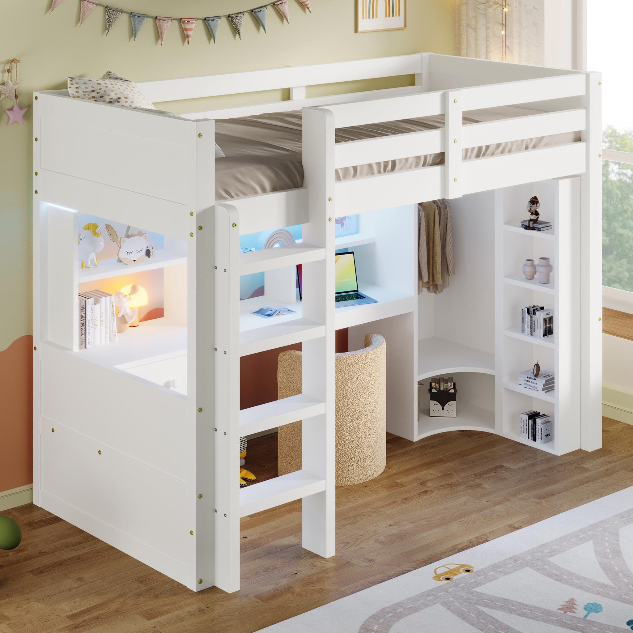 Voir la diapositive 5 : MERAX Lit mezzanine