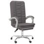 Voir la diapositive 2 : VIDAXL Fauteuil inclinable de bureau Gris Similicuir