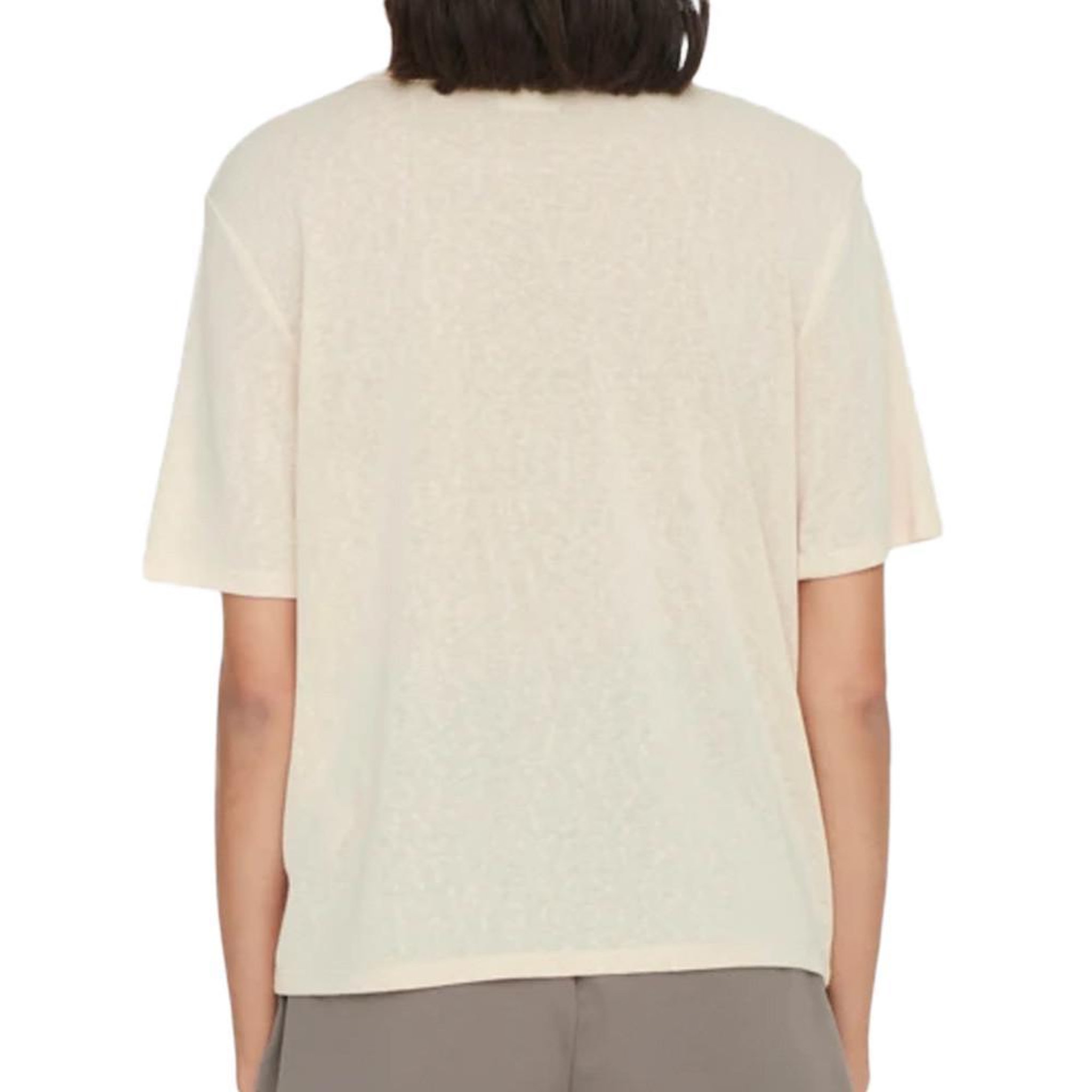 Voir la diapositive 2 : JACQUELINE DE YONG T-shirt Beige Femme JDY Faustina