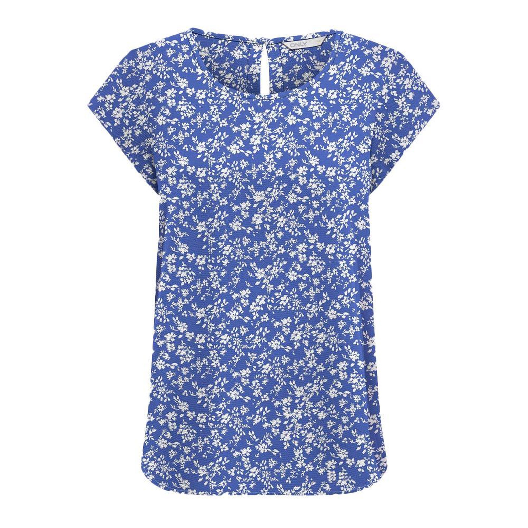 Voir la diapositive 1 : Only Top Bleu/Blanc à motifs Femme Only Nova