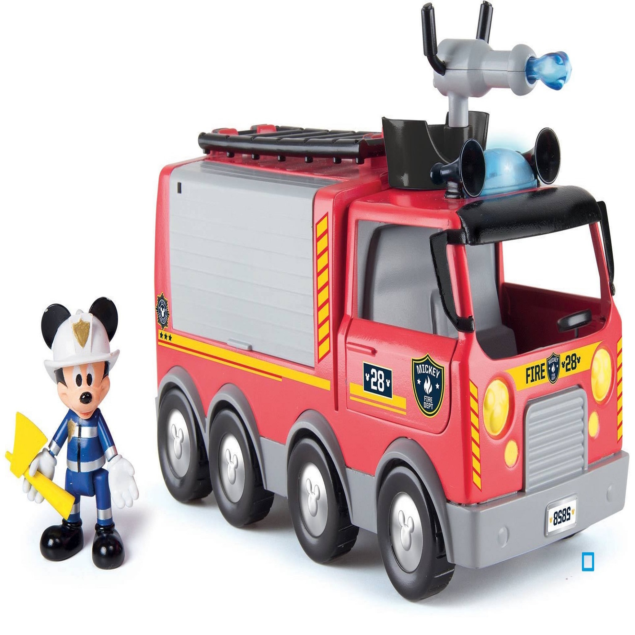 Voir la diapositive 1 : IMC TOYS Camion de pompiers sons et lumières - Mickey