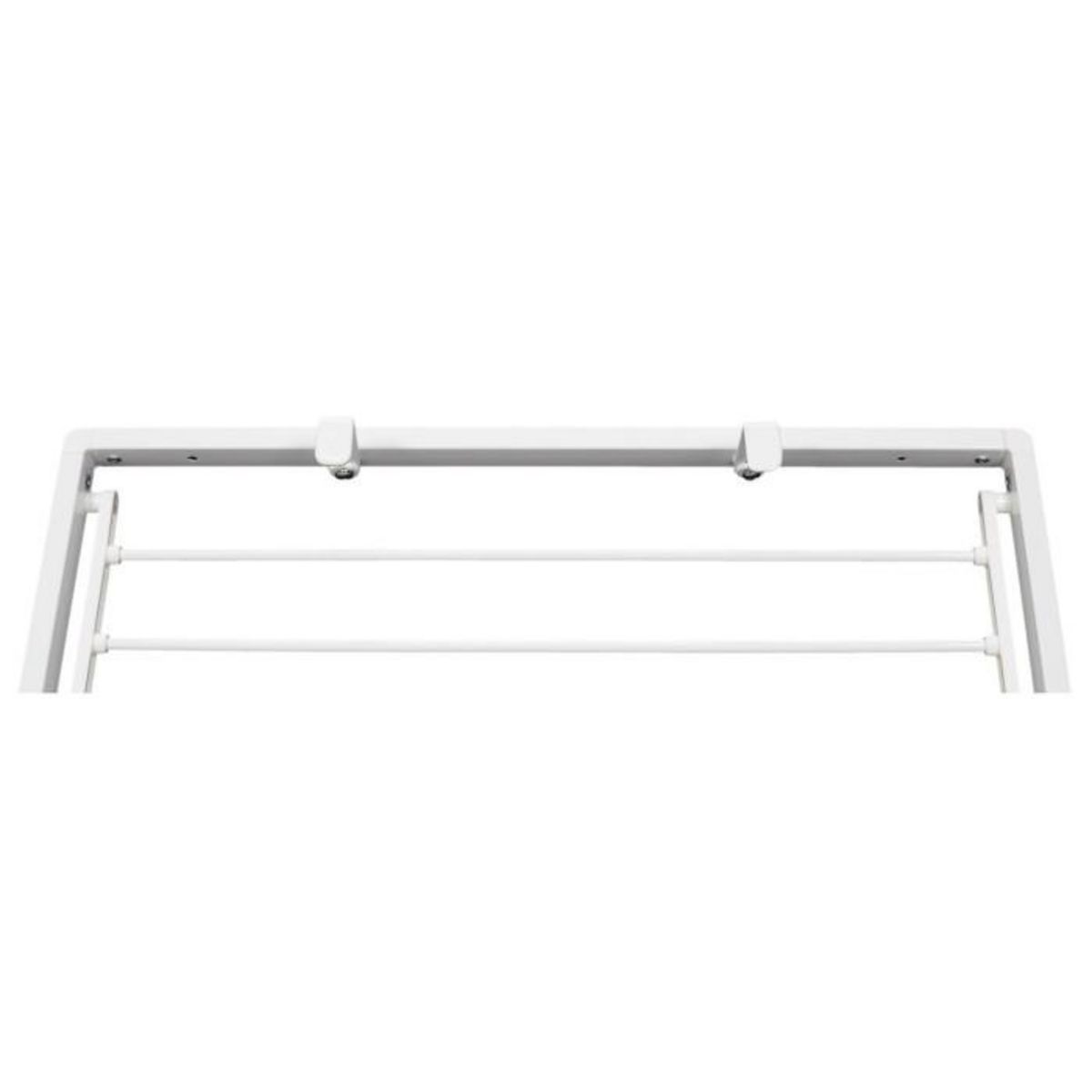 Paris Prix Étendoir à Linge  Sèche-Serviette  8m Blanc