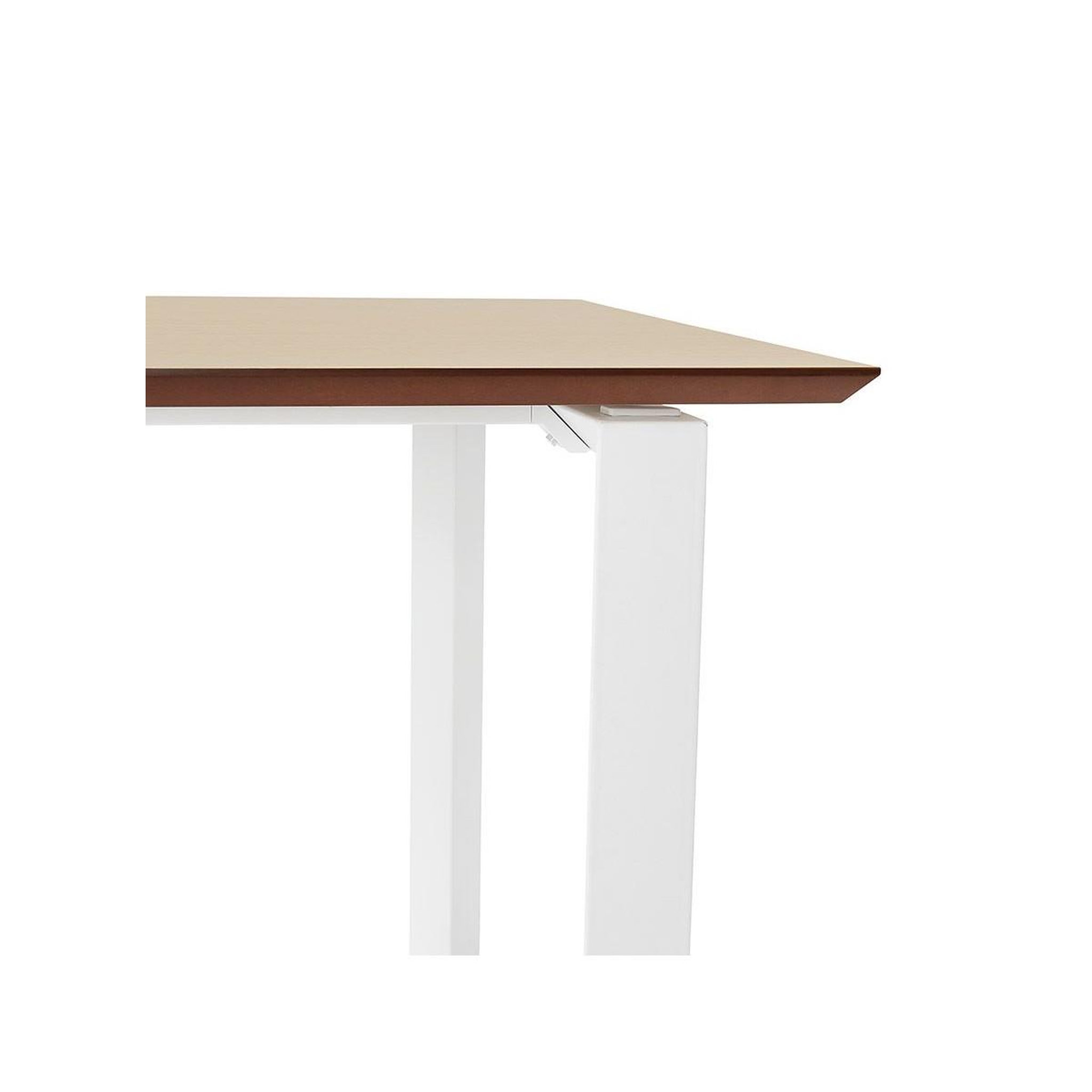 Voir la diapositive 5 : Paris Prix Bureau design  ribaila  130cm naturel & blanc
