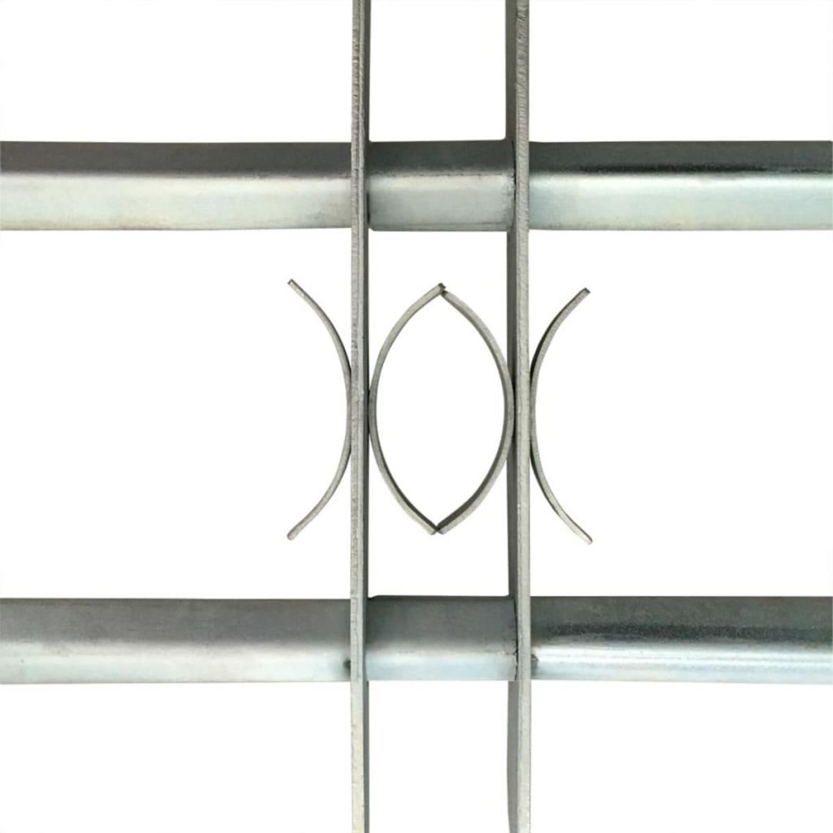 VIDAXL Grille reglable de securite de fenetres et 2 barres 700-1050 mm
