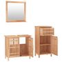 Voir la diapositive 3 : VIDAXL Ensemble de meubles de salle de bain 3 pcs Bois massif de noyer
