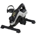 HOMCOM Mini vélo d'appartement 8 niveaux résistance magnétique écran LCD multifonction noir
