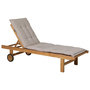 Voir la diapositive 1 : MADISON Madison Coussin de chaise longue Panama 200x60 cm Beige clair