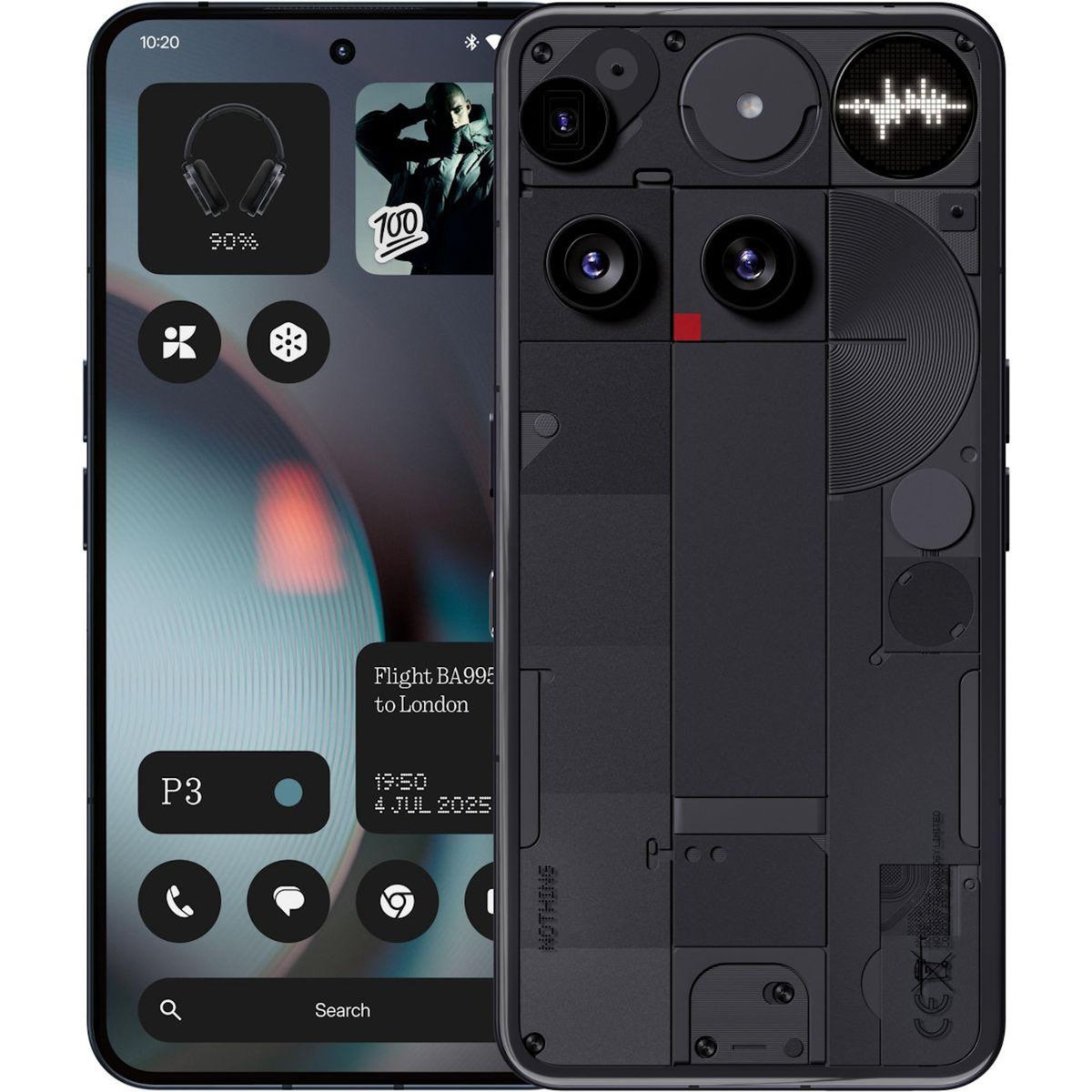 NOTHING Smartphone Phone 3 Noir 256Go 5G