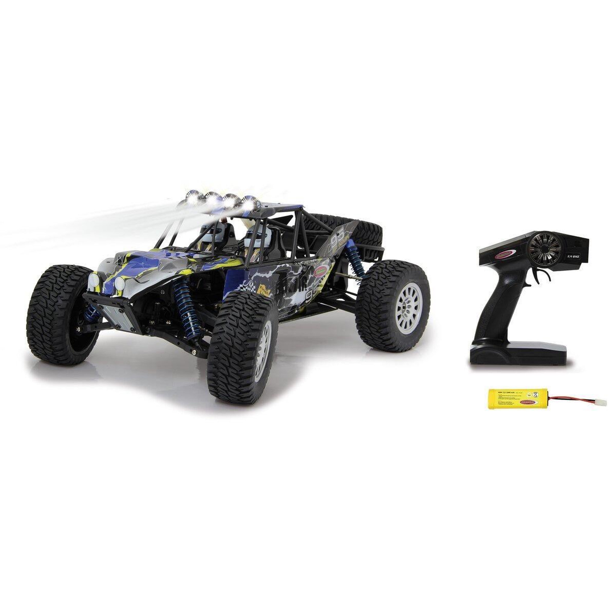 Jamara Dakar desertbuggy 4wd 1:10 nimh 2,4ghz avec led