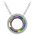 SC CRYSTAL Collier par SC Crystal orné de Cristaux scintillants