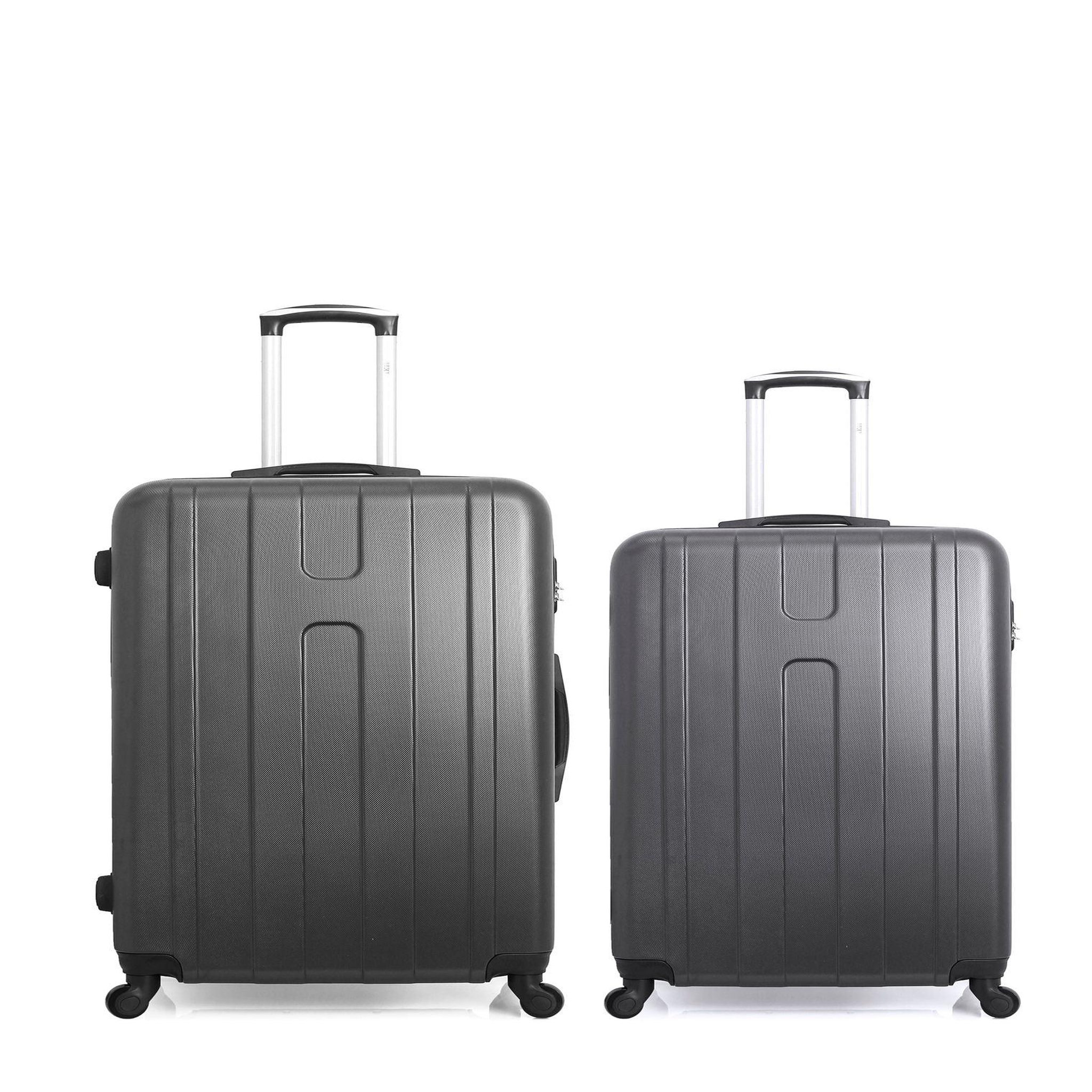 HERO Lot de 2 Valises Rigides Grand Format et Taille Moyenne ATLANTA