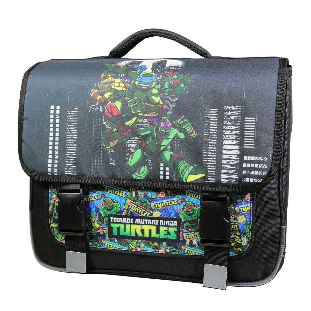 Bagtrotter BAGTROTTER Cartable 38 cm Tortues Ninja Noir