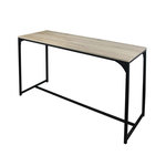 TOILINUX Console d'entrée Loft - Bois et métal