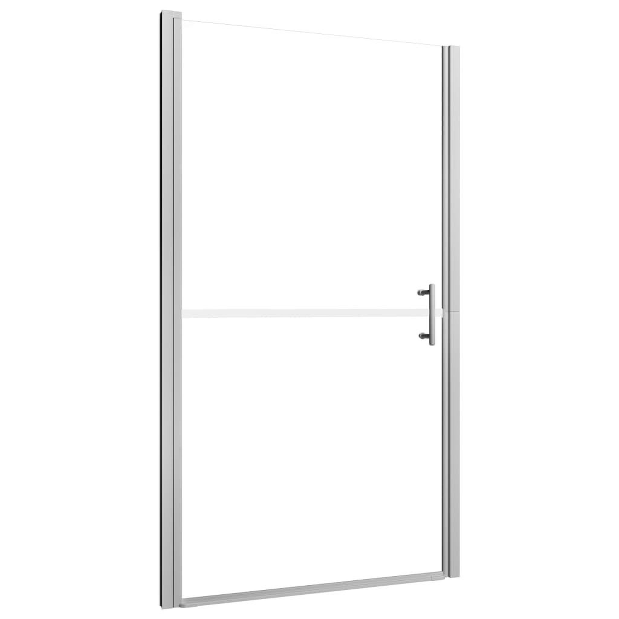 Voir la diapositive 2 : VIDAXL Porte de douche Verre trempe depoli 81x195 cm