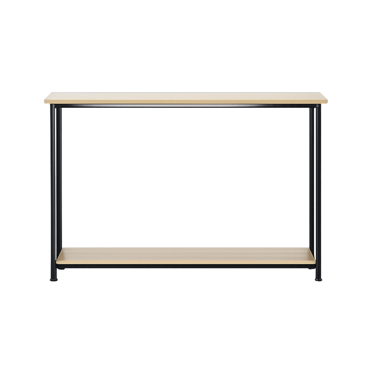 CONCEPT USINE Console rectangle 106x35cm chêne DOORA