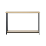 CONCEPT USINE Console rectangle 106x35cm chêne DOORA