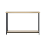 Voir la diapositive 1 : CONCEPT USINE Console rectangle 106x35cm chêne DOORA