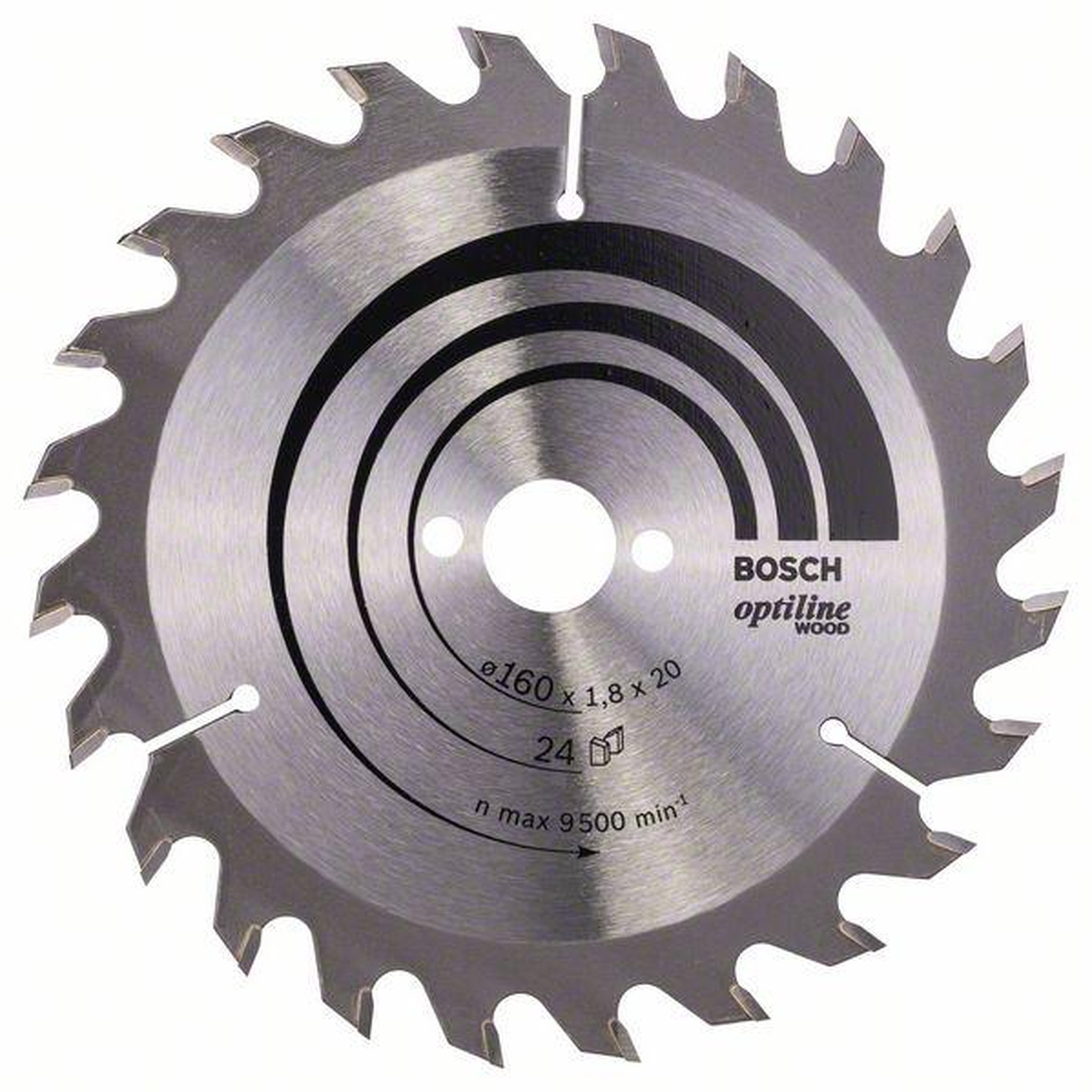 BOSCH Lame bois coupe multiusage BOSCH Optiline wood pour scie circulaire