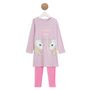 Voir la diapositive 1 : INEXTENSO Chemise de nuit + legging licorne fille