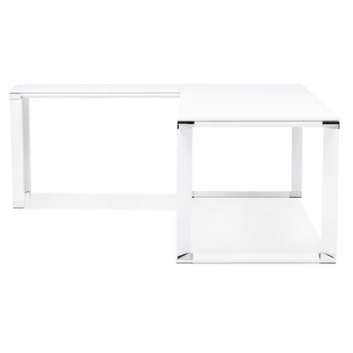 Paris Prix Bureau d'Angle Design  Hovik  200cm Blanc