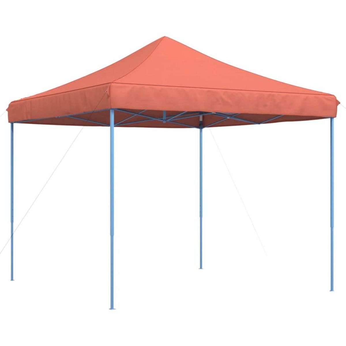 VIDAXL Tente reception pliable escamotable terre cuite 292x292x315 cm