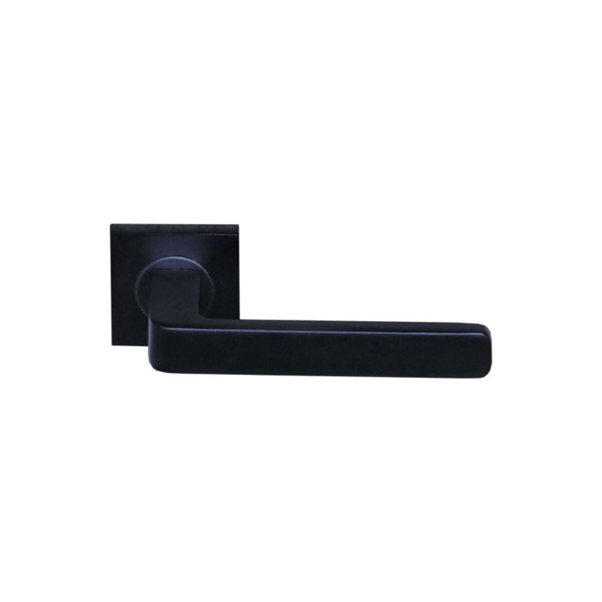 ESPACE-BRICOLAGE Poignées de porte modèle Soho - aluminium anodisé noir x2