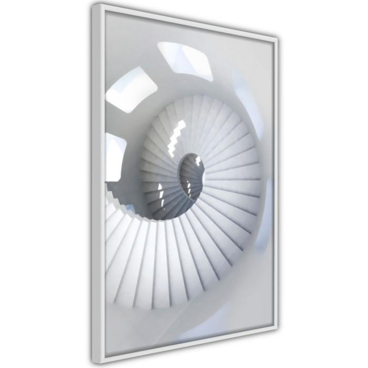 Paris Prix Affiche Murale Encadrée  Spiral Stairs