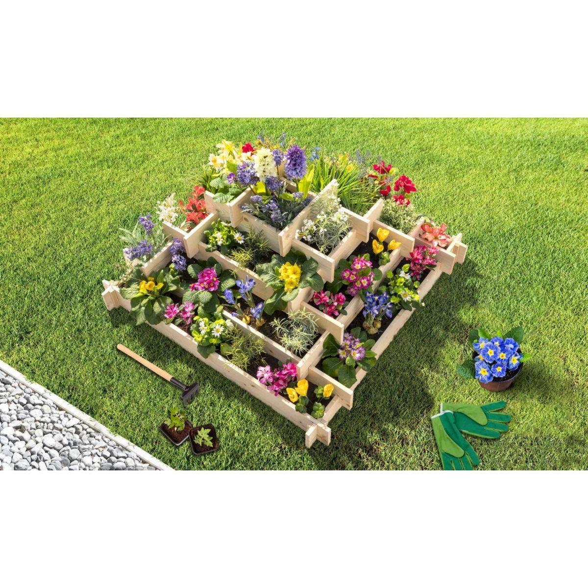 Jardikt Carré potager Pyramide