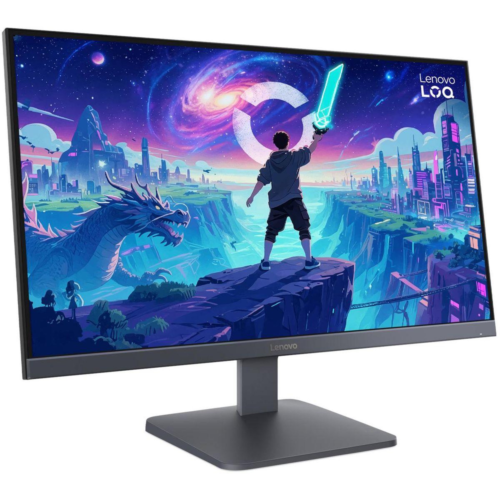 Voir la diapositive 3 : Lenovo Ecran pc gamer loq 2410 24'' full hd 200hz wled 0,5 ms adaptive-sync hdr10