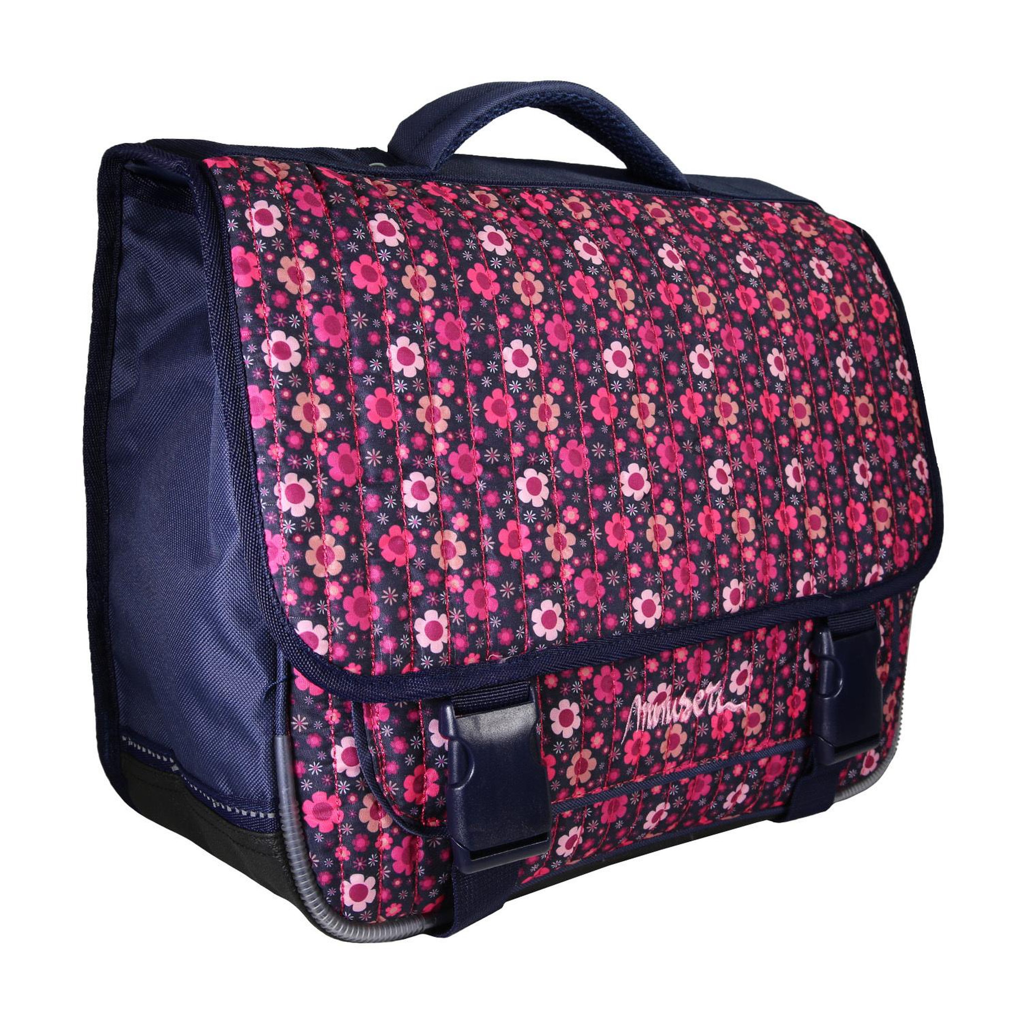 Voir la diapositive 2 : Bagtrotter Miniseri - Cartable Scolaire 38 cm - Fille - Violet - 2 Compartiments