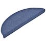Voir la diapositive 2 : VIDAXL Tapis d'escalier 30 pcs bleu 56x17x3 cm