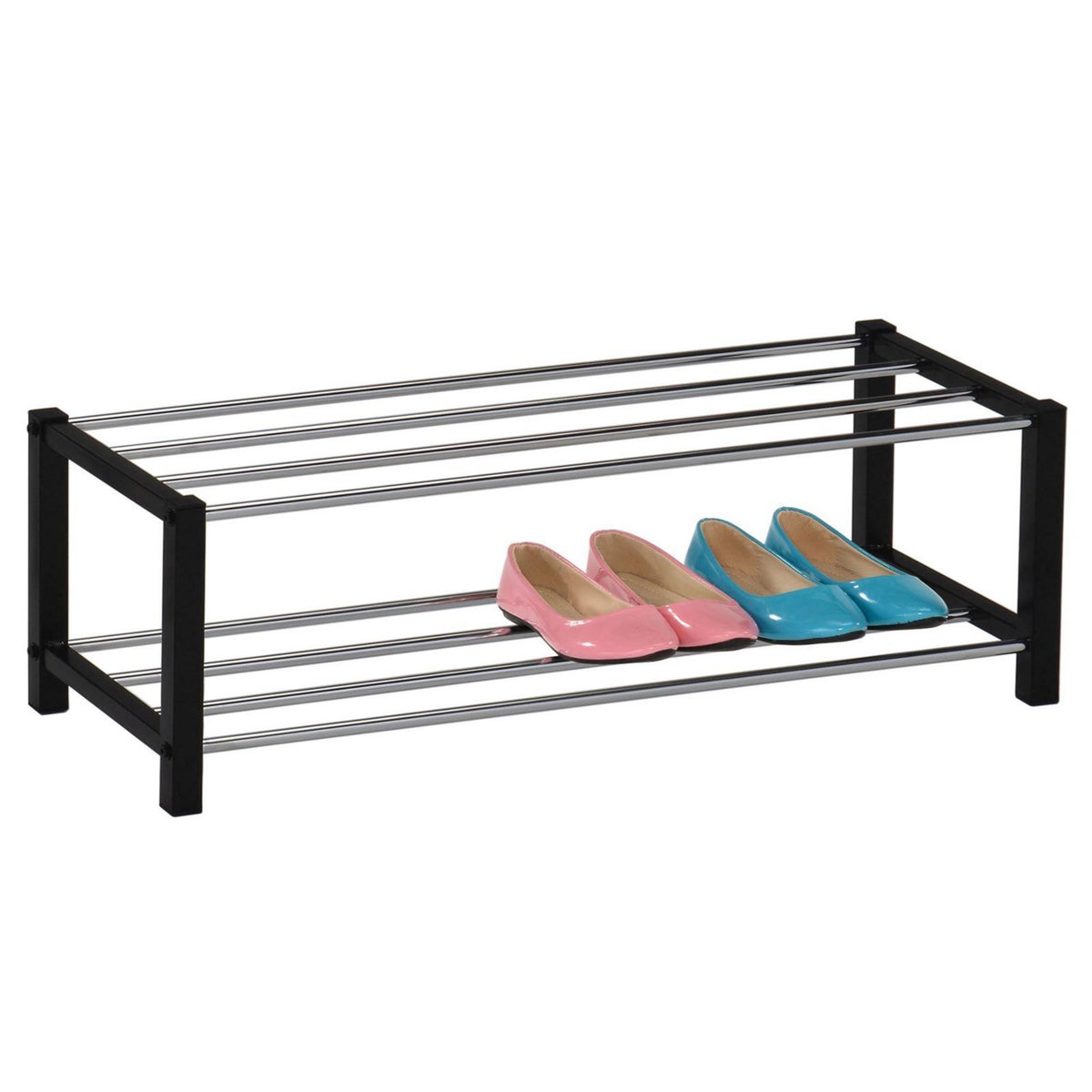 IDIMEX Étagère à chaussures DUBLIN, 2 niveaux