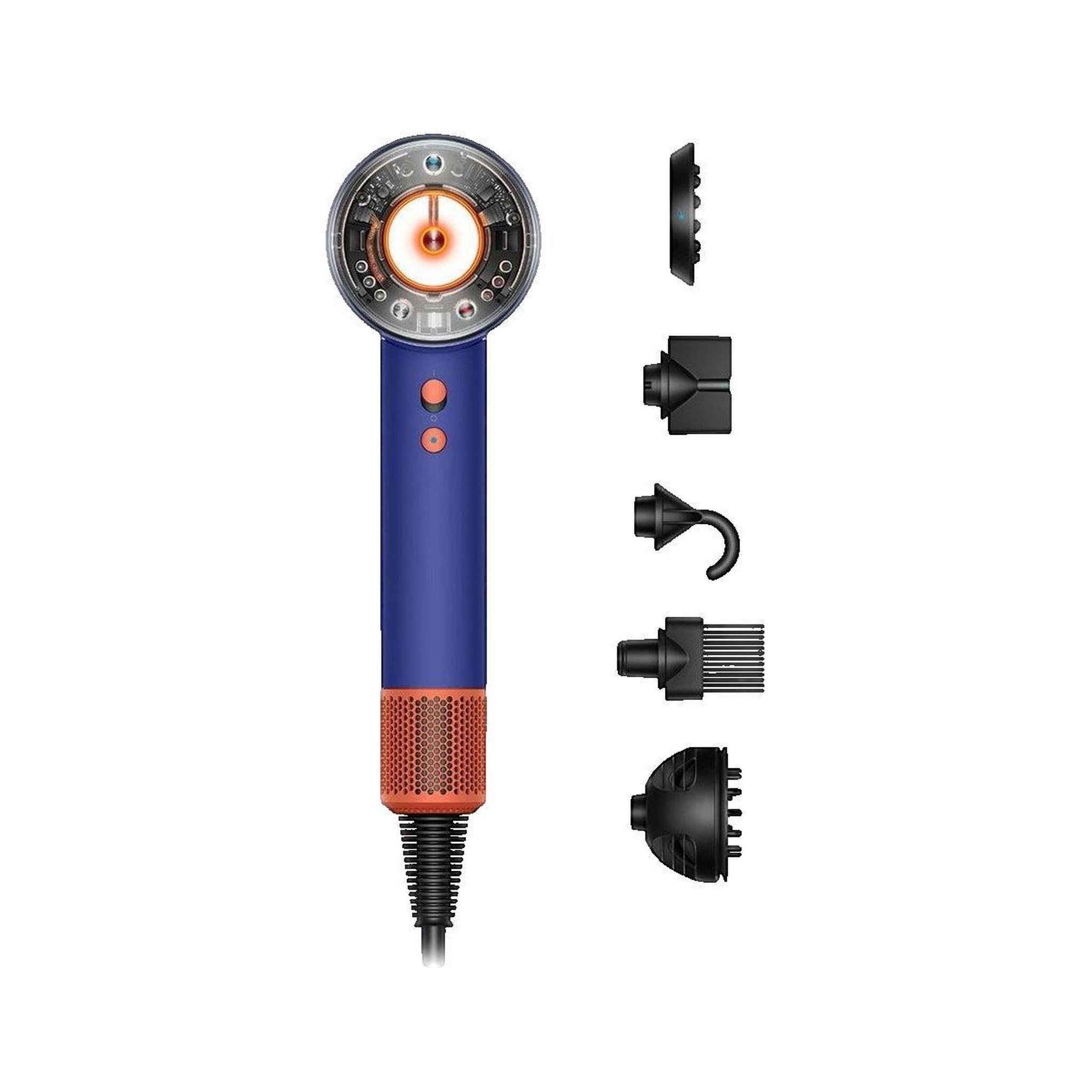 Voir la diapositive 3 : Dyson Sèche-cheveux Dyson Supersonic Nural™ bleu pervenche/topaze