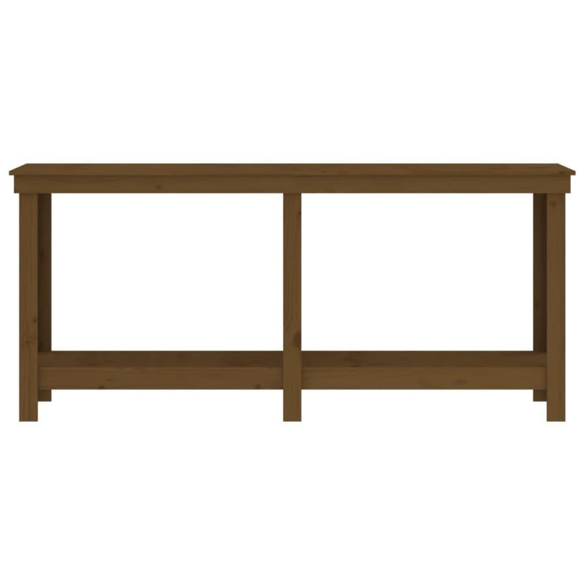 VIDAXL Banc de travail Marron miel 180x50x80 cm Bois de pin massif