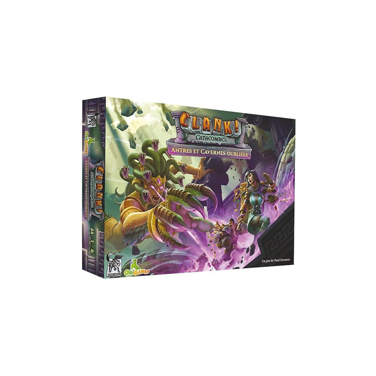 Origames Jeu de stratégie Origames Clank! Catacombes Extension Antres et cavernes oubliées