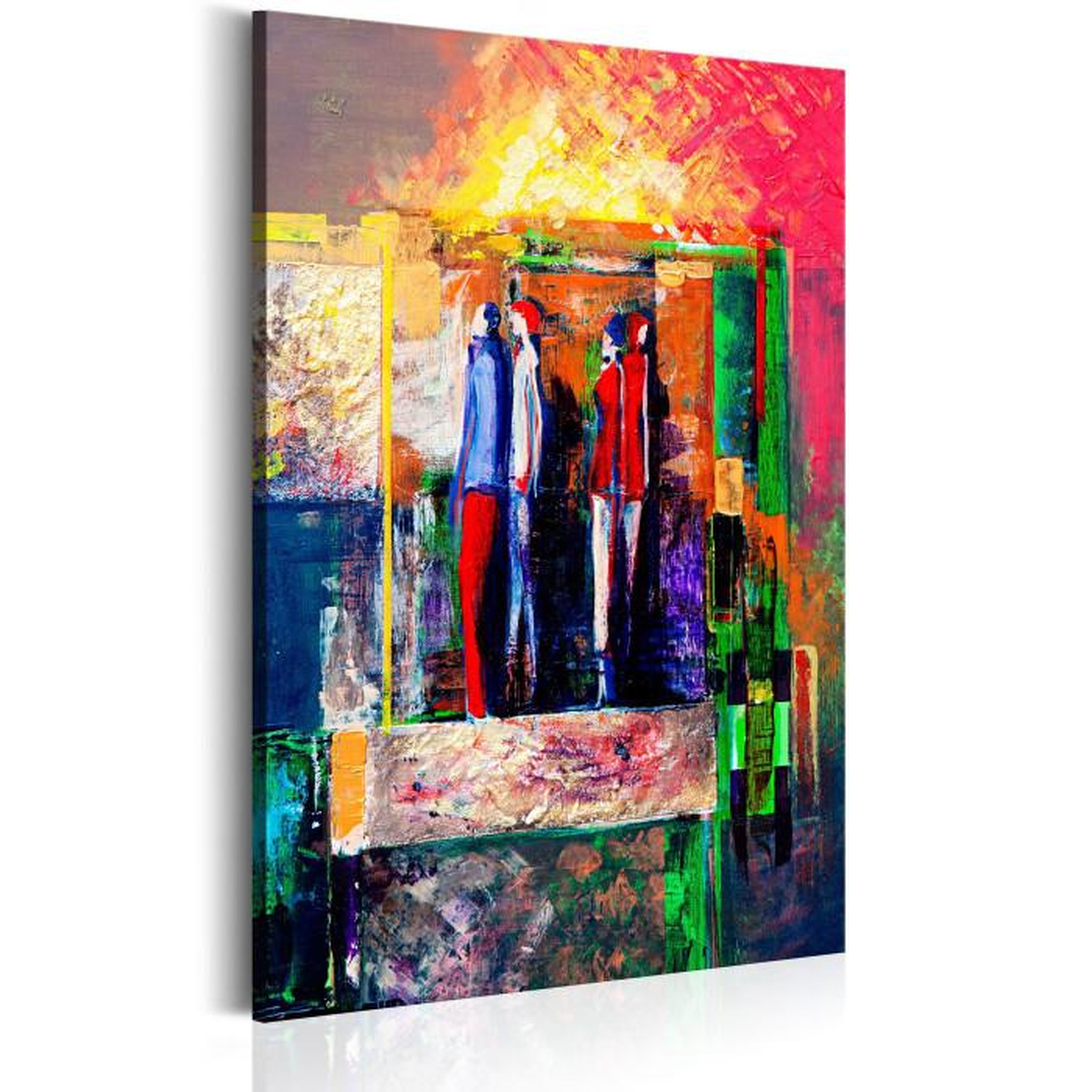 Paris Prix Tableau Imprimé  Next Stop : Modernity. Coloris disponibles : Multicolore