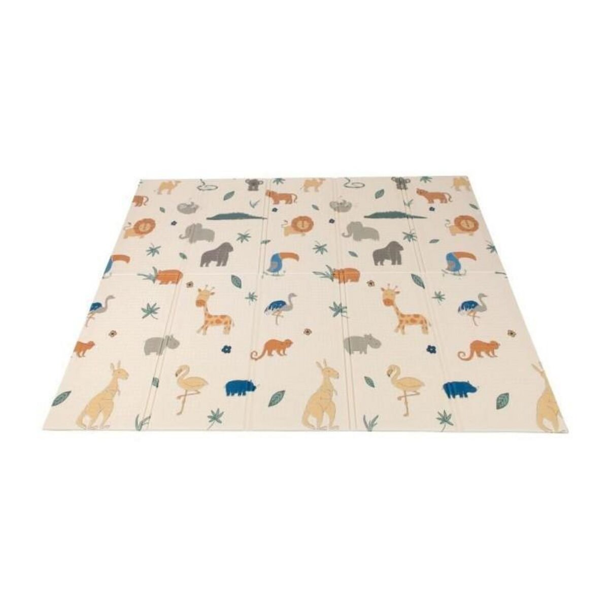 NUBY Tapis d'Éveil Réversible - NUBY - 200 x 150 x 1 cm - Safari