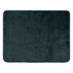 ATMOSPHERA Plaid en Flanelle  Art Déco  125x150cm Vert Cèdre