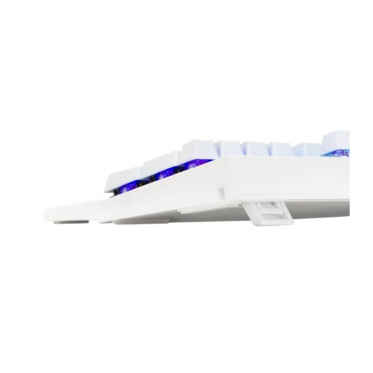 THE G-LAB Clavier Gamer - The G-Lab - KEYZ RUBIDIUM - Mécanique (Switch Rouge) - Repose Poignet - RGB - Filaire - Azerty - Blanc