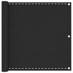 VIDAXL Ecran de balcon en PEHD 90x600 cm Anthracite