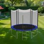 Voir la diapositive 3 : JUMP4FUN Trampoline pour enfant Jump4Fun Deluxe filet extérieur -6FT (185 cm)
