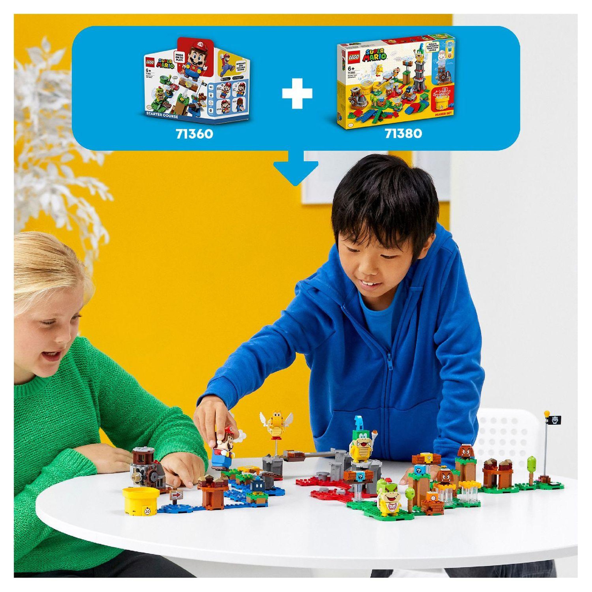 Voir la diapositive 3 : LEGO Super Mario 71380 Set de créateur invente ton aventure