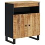 Voir la diapositive 2 : VIDAXL Buffet avec 2 portes 60x33x75 cm bois massif de manguier