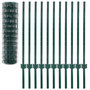 Voir la diapositive 3 : VIDAXL Cloture Euro Acier 20x1 m Vert