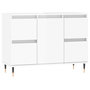 Voir la diapositive 2 : VIDAXL Armoire de salle de bain blanc brillant 80x33x60 cm