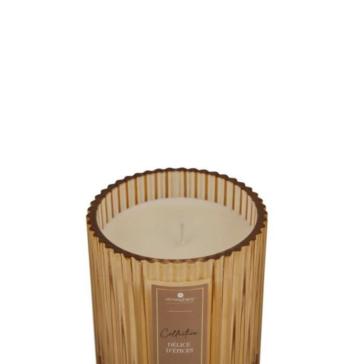 ATMOSPHERA Bougie Parfumée en Verre  Albie  290g Délice d'Épices