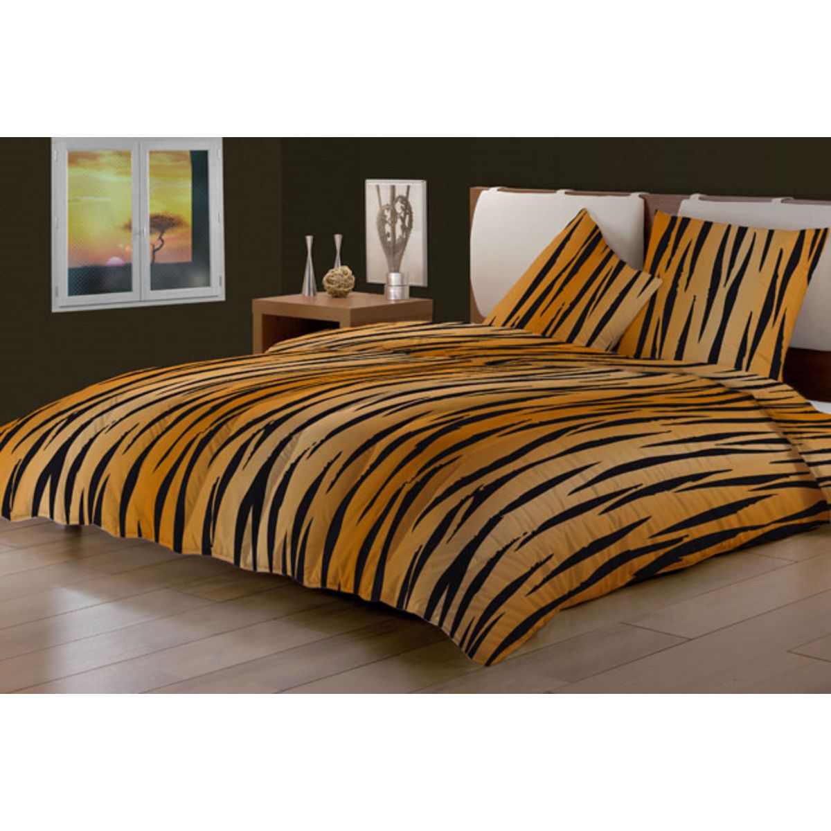 DODO Couette DODO imprimée réversible peaux de bêtes