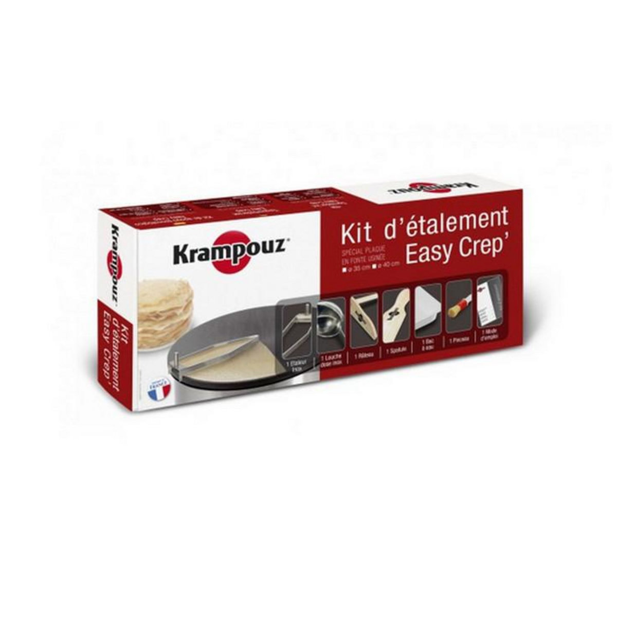 KRAMPOUZ Kit d'étalement pour crêpières - ake84