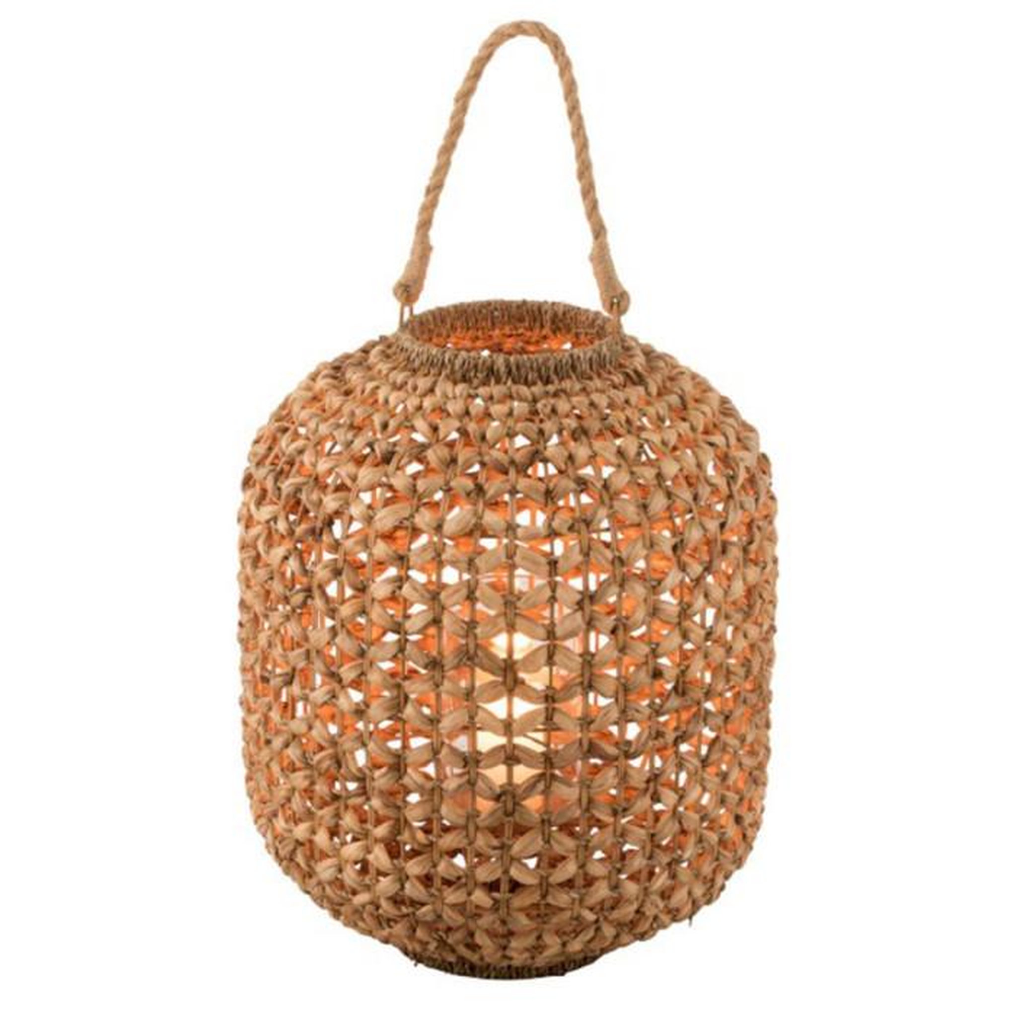 Voir la diapositive 2 : Paris Prix Lanterne Ronde Déco  Lena  45cm Naturel
